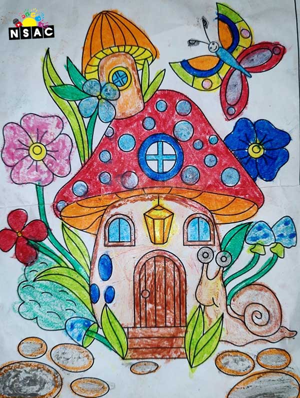 Artwork of Bhuvan Surya B in 20th All India Child Art Competition 2024, Colouring Competition, Coloring Contest, National Level Painting Competition for Kids, Painting Competition for Children, Online Painting Competition for Kids, Kids Art Competition, Children Art Contest, Drawing Competition for Children, Painting Competition in Delhi for Kids