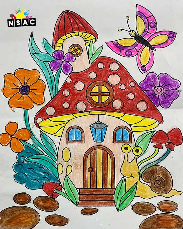 Artwork of Aprameya Mayya in 20th All India Child Art Competition 2024, Colouring Competition, Coloring Contest, National Level Painting Competition for Kids, Painting Competition for Children, Online Painting Competition for Kids, Kids Art Competition, Children Art Contest, Drawing Competition for Children, Painting Competition in Delhi for Kids