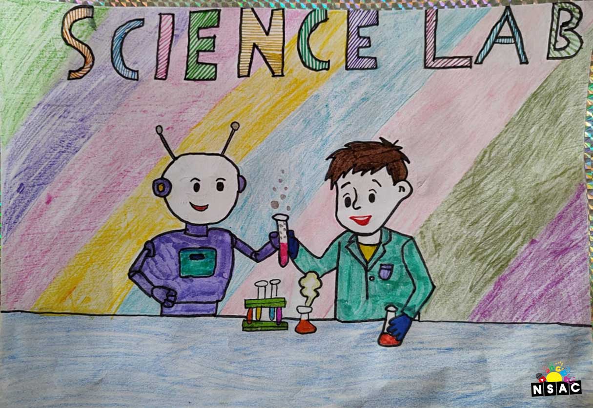 Artwork of Anant Jindal in 21st All India Child Art Competition 2025, Me and My Robot Art Competition for Kids, National Level Painting Competition for Kids, Painting Competition for Children, Online Painting Competition for Kids, Kids Art Competition, Children Art Contest, Drawing Competition for Children, Painting Competition in Delhi for Kids, Nav Shri Art & Culture Organisation, Himanshu Art Institute, Painting Competition Near Me, Painting Competition for Students, Painting Competition for School, Drawing Competition for School Students, Indian Art Contest, Art Competition, Painting Competition for School Students