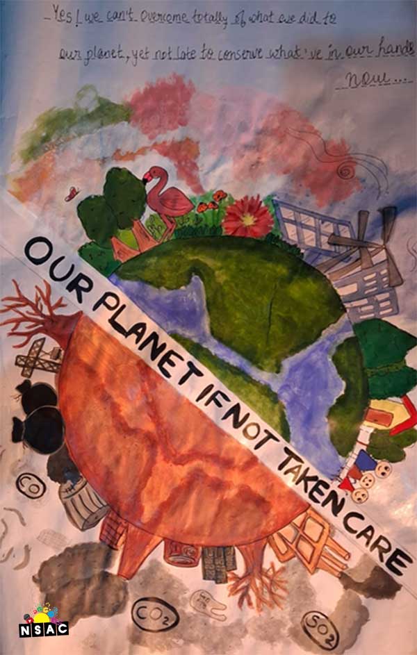 Artwork of Lovely in 21st All India Child Art Competition 2025, The Future of Earth - Online Competition, National Level Painting Competition for Kids, Painting Competition for Children, Online Painting Competition for Kids, Kids Art Competition, Children Art Contest, Drawing Competition for Children, Painting Competition in Delhi for Kids, Nav Shri Art & Culture Organisation, Himanshu Art Institute, Painting Competition Near Me, Painting Competition for Students, Painting Competition for School, Drawing Competition for School Students, Indian Art Contest, Art Competition, Painting Competition for School Students