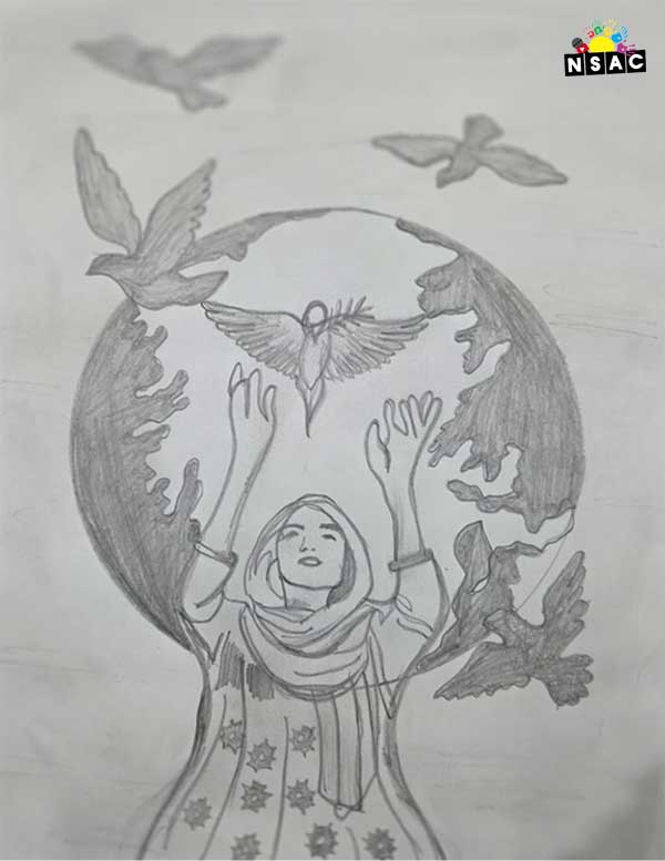 Artwork of Alona Biju in 21st All India Child Art Competition 2025, In Search of Inner Peace - Online Competition, National Level Painting Competition for Kids, Painting Competition for Children, Online Painting Competition for Kids, Kids Art Competition, Children Art Contest, Drawing Competition for Children, Painting Competition in Delhi for Kids, Nav Shri Art & Culture Organisation, Himanshu Art Institute, Painting Competition Near Me, Painting Competition for Students, Painting Competition for School, Drawing Competition for School Students, Indian Art Contest, Art Competition, Painting Competition for School Students