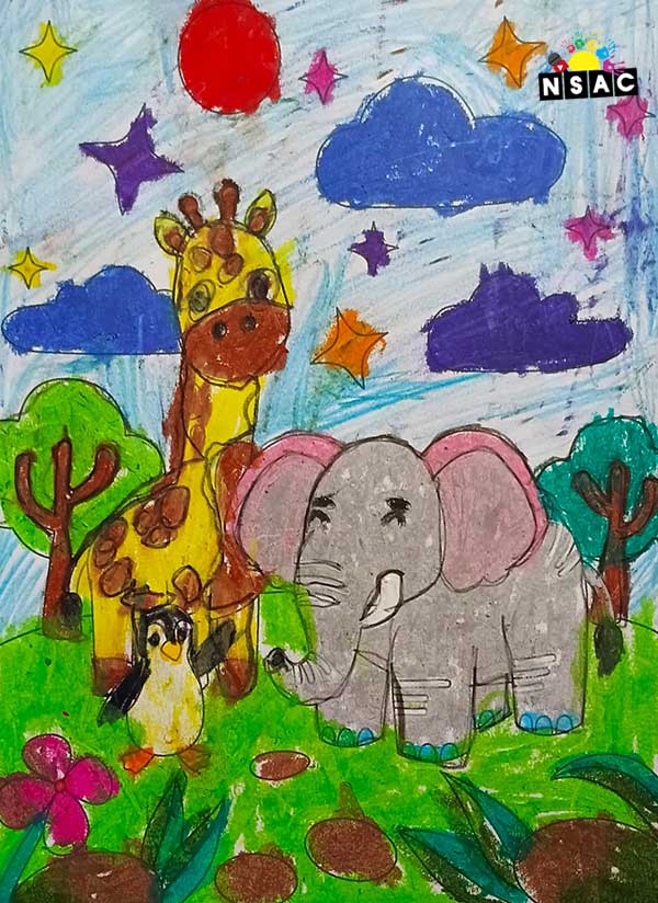 Artwork of Paramartha Hajra in 21st All India Child Art Competition 2025, Online Art Competition for Kids, National Level Painting Competition for Kids, Painting Competition for Children, Online Painting Competition for Kids, Kids Art Competition, Children Art Contest, Drawing Competition for Children, Painting Competition in Delhi for Kids, Nav Shri Art & Culture Organisation, Himanshu Art Institute, Painting Competition Near Me, Painting Competition for Students, Painting Competition for School, Drawing Competition for School Students, Indian Art Contest, Art Competition, Painting Competition for School Students