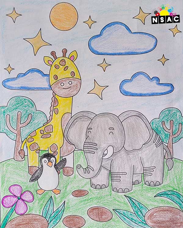 Artwork of Diyansh VishalKumar Topiwala in 21st All India Child Art Competition 2025, Online Art Competition for Kids, National Level Painting Competition for Kids, Painting Competition for Children, Online Painting Competition for Kids, Kids Art Competition, Children Art Contest, Drawing Competition for Children, Painting Competition in Delhi for Kids, Nav Shri Art & Culture Organisation, Himanshu Art Institute, Painting Competition Near Me, Painting Competition for Students, Painting Competition for School, Drawing Competition for School Students, Indian Art Contest, Art Competition, Painting Competition for School Students