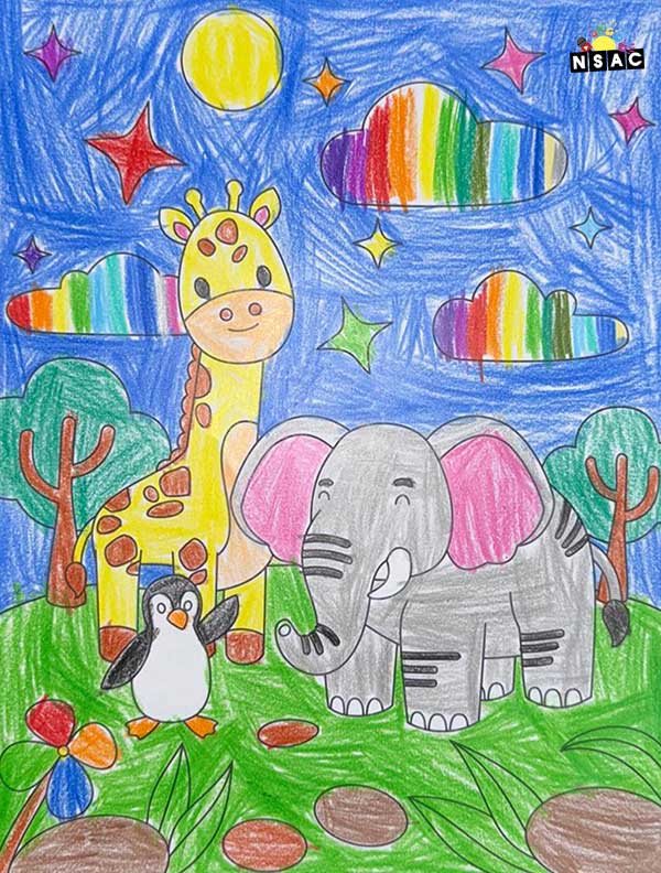 Artwork of Yeshaswini Tak in 21st All India Child Art Competition 2025, Online Art Competition for Kids, National Level Painting Competition for Kids, Painting Competition for Children, Online Painting Competition for Kids, Kids Art Competition, Children Art Contest, Drawing Competition for Children, Painting Competition in Delhi for Kids, Nav Shri Art & Culture Organisation, Himanshu Art Institute, Painting Competition Near Me, Painting Competition for Students, Painting Competition for School, Drawing Competition for School Students, Indian Art Contest, Art Competition, Painting Competition for School Students