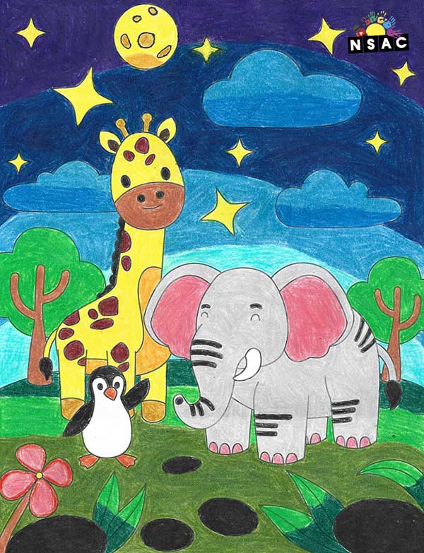 Artwork of Nathan Gerry Mathew in 21st All India Child Art Competition 2025, Online Art Competition for Kids, National Level Painting Competition for Kids, Painting Competition for Children, Online Painting Competition for Kids, Kids Art Competition, Children Art Contest, Drawing Competition for Children, Painting Competition in Delhi for Kids, Nav Shri Art & Culture Organisation, Himanshu Art Institute, Painting Competition Near Me, Painting Competition for Students, Painting Competition for School, Drawing Competition for School Students, Indian Art Contest, Art Competition, Painting Competition for School Students