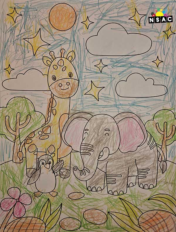 Artwork of Shreshth Hariharan in 21st All India Child Art Competition 2025, Online Art Competition for Kids, National Level Painting Competition for Kids, Painting Competition for Children, Online Painting Competition for Kids, Kids Art Competition, Children Art Contest, Drawing Competition for Children, Painting Competition in Delhi for Kids, Nav Shri Art & Culture Organisation, Himanshu Art Institute, Painting Competition Near Me, Painting Competition for Students, Painting Competition for School, Drawing Competition for School Students, Indian Art Contest, Art Competition, Painting Competition for School Students