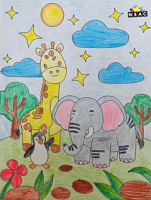 Artwork of Ashmi Chatterjee in 21st All India Child Art Competition 2025, Online Art Competition for Kids, National Level Painting Competition for Kids, Painting Competition for Children, Online Painting Competition for Kids, Kids Art Competition, Children Art Contest, Drawing Competition for Children, Painting Competition in Delhi for Kids, Nav Shri Art & Culture Organisation, Himanshu Art Institute, Painting Competition Near Me, Painting Competition for Students, Painting Competition for School, Drawing Competition for School Students, Indian Art Contest, Art Competition, Painting Competition for School Students