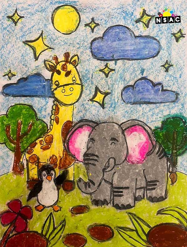 Artwork of Shreya Anand in 21st All India Child Art Competition 2025, Online Art Competition for Kids, National Level Painting Competition for Kids, Painting Competition for Children, Online Painting Competition for Kids, Kids Art Competition, Children Art Contest, Drawing Competition for Children, Painting Competition in Delhi for Kids, Nav Shri Art & Culture Organisation, Himanshu Art Institute, Painting Competition Near Me, Painting Competition for Students, Painting Competition for School, Drawing Competition for School Students, Indian Art Contest, Art Competition, Painting Competition for School Students