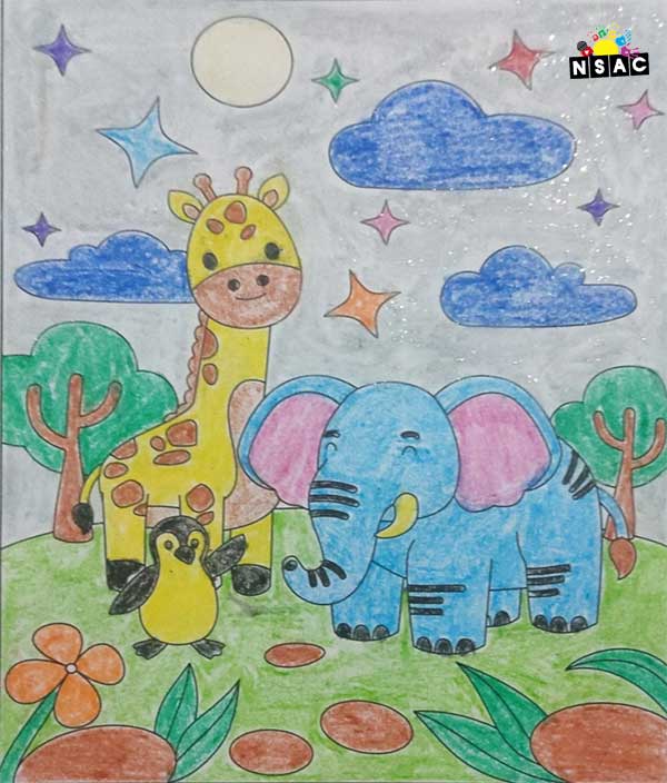 Artwork of Dhruvansh T in 21st All India Child Art Competition 2025, Online Art Competition for Kids, National Level Painting Competition for Kids, Painting Competition for Children, Online Painting Competition for Kids, Kids Art Competition, Children Art Contest, Drawing Competition for Children, Painting Competition in Delhi for Kids, Nav Shri Art & Culture Organisation, Himanshu Art Institute, Painting Competition Near Me, Painting Competition for Students, Painting Competition for School, Drawing Competition for School Students, Indian Art Contest, Art Competition, Painting Competition for School Students