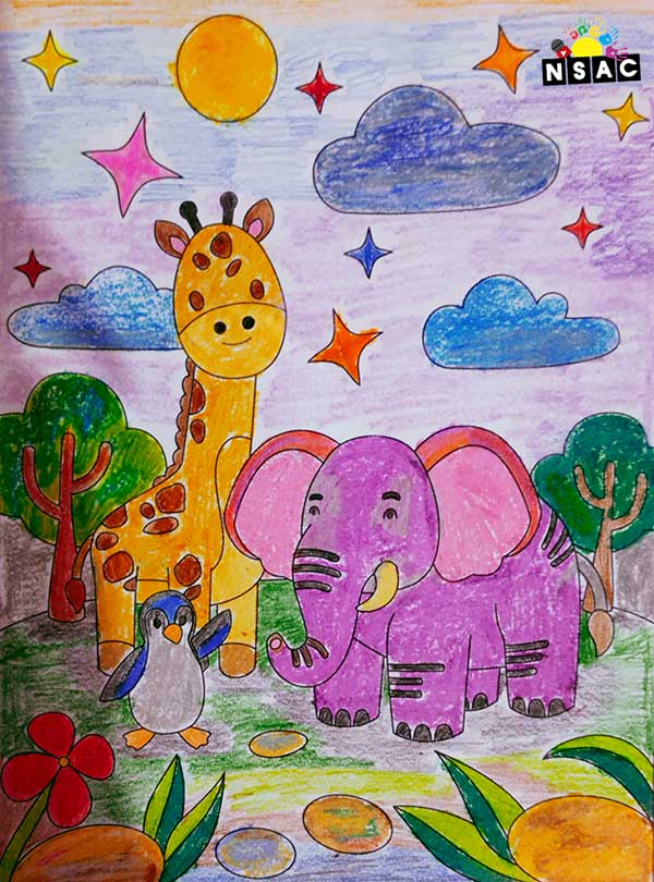 Artwork of Swastik Pote in 21st All India Child Art Competition 2025, Online Art Competition for Kids, National Level Painting Competition for Kids, Painting Competition for Children, Online Painting Competition for Kids, Kids Art Competition, Children Art Contest, Drawing Competition for Children, Painting Competition in Delhi for Kids, Nav Shri Art & Culture Organisation, Himanshu Art Institute, Painting Competition Near Me, Painting Competition for Students, Painting Competition for School, Drawing Competition for School Students, Indian Art Contest, Art Competition, Painting Competition for School Students