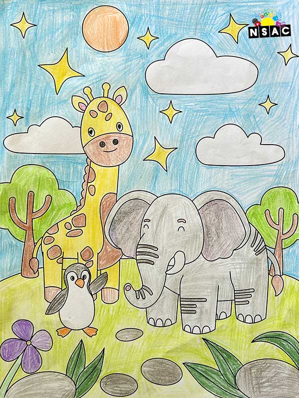 Artwork of Roshi Moirangthem in 21st All India Child Art Competition 2025, Online Art Competition for Kids, National Level Painting Competition for Kids, Painting Competition for Children, Online Painting Competition for Kids, Kids Art Competition, Children Art Contest, Drawing Competition for Children, Painting Competition in Delhi for Kids, Nav Shri Art & Culture Organisation, Himanshu Art Institute, Painting Competition Near Me, Painting Competition for Students, Painting Competition for School, Drawing Competition for School Students, Indian Art Contest, Art Competition, Painting Competition for School Students