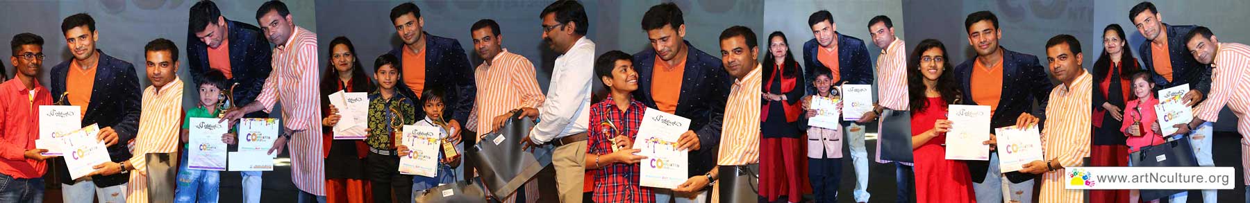 Winners of All India Colour Combination Contest - 2014, National Level Child Art Competition, Painting Competition for Kids, Online Painting Competition for Kids, All India Child Art Competition, Kids Art Competition, Colour Combination Contest, Painting Contest for Kids, Indian Art Contest, All India Painting Competition, Painting Competition for Children, Drawing Painting Competition for Kids, International Online Art Contest, Awarded by Sangram Singh, Indian Professional Wrestler and Actor, Organised by Nav Shri Art & Culture Organisation, Himanshu Art Institute