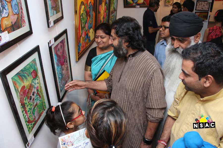 1st 'Creativity by Little Hands' Child Art Exhibition 2017, Inaugration Programme