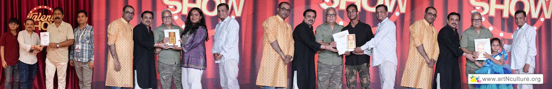Award Ceremony of Talent Show 2025, Organised by Balajee Academy of Talents, Associated with Nav Shri Art & Culture Organisation, Indian Got Talent, Indian Talent Show, Art Show, Online Talent Show, India's Greatest Talent Show, Acting Competition, Singing Competition, Dance Competition