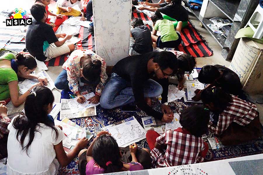 Art and Craft Workshop for Slum Children